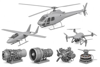 do 3d aircraft model airplane livery 3d printable drones aerospace engineering