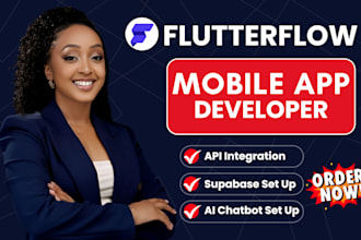 build flutterflow app, flutter flow and be flutterflow mobile app developer