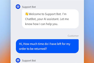 build you an ai chat bot for your website or business