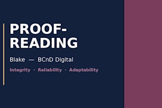 proofread your academic papers, resumes, and documents
