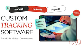 build an affiliate marketing website and referral tracking software