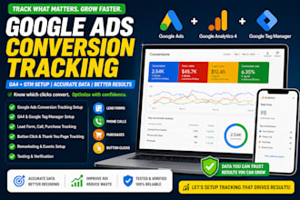 google ads conversion tracking with ga4 and GTM