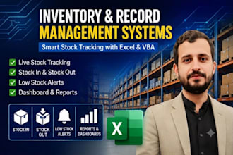 create excel inventory management and stock tracking system