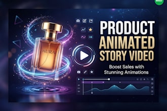 create high quality product animation videos
