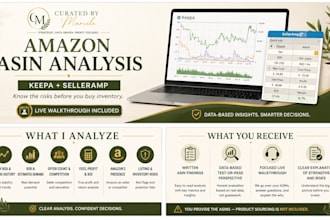 analyze your amazon asin using keepa and selleramp