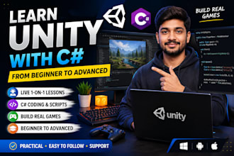 teach unity game development