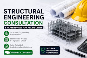 provide structural engineering consultation and plan review in tx MD ca fl wi tn