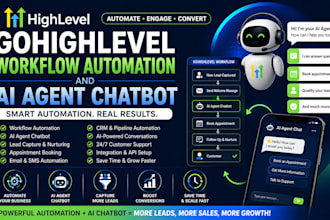 setup gohighlevel workflow automation and gohighlevel ai agent chatbot