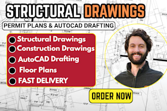 create structural drawings, structural calculations and permit plans