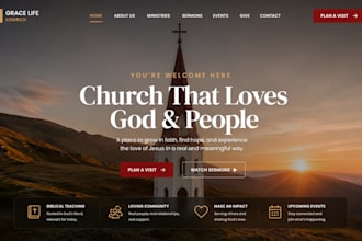 redesign wix community gatherings website wix charity galas religious website