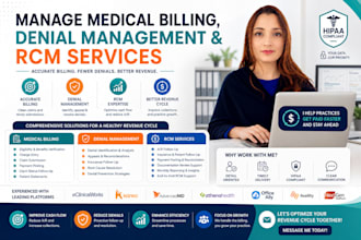 manage medical billing, denial management, and rcm services