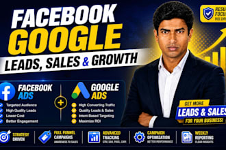 create profitable facebook ads and google ads campaigns