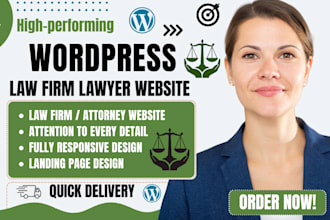 do law firm website, attorney, lawyer, notary website, legal website development