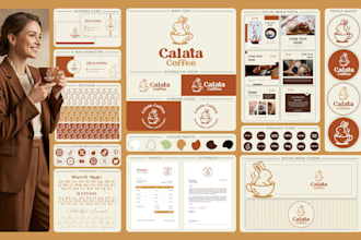 design luxury signature logo, branding kit, and brand identity