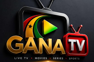 iptv 3d  logo for you