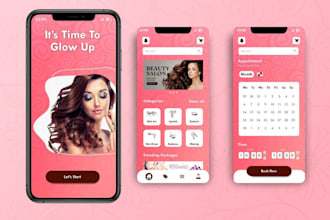 develop salon booking app salon appointment app beauty salon app spa booking app