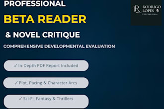 beta read and provide a developmental critique for your novel