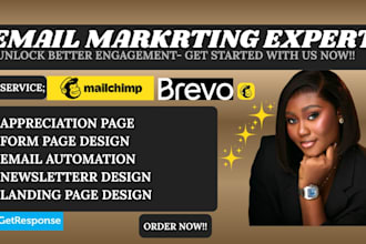 create email automation, newsletter, and sales funnels