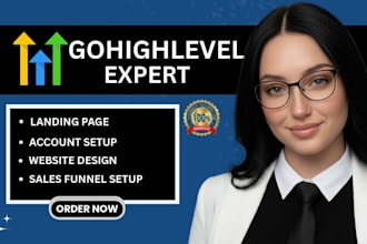 gohighlevel website, gohighlevel landing page go high level