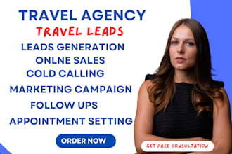 do travel lead generation b2b lead generation and online sales closing