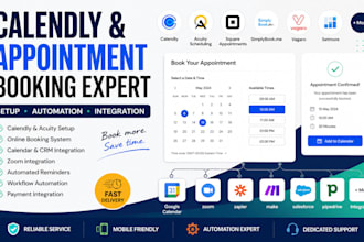 set up calendly acuity scheduling appointment booking online booking automations