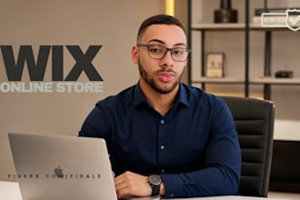design wix online store, ecommerce website in wix studio