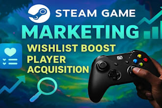 promote and market your steam game to get traffic