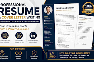deliver professional resume writing service for IT, cybersecurity, tech sales