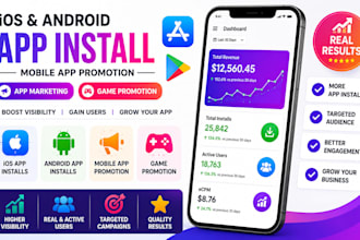 do ios, andriod app install, mobile app promotion, app marketing, game promotion