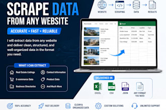 web scraping and data extraction