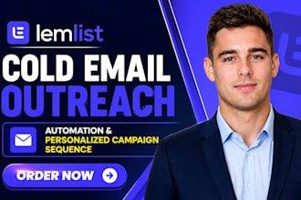 set up lemlist cold email outreach automation personalized campaign sequence