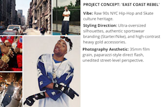 provide direction and moodboards for your brand