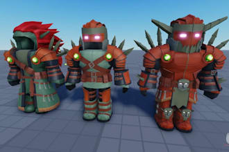 do roblox ugc bundle rigging with custom accessories hair, dynamic head