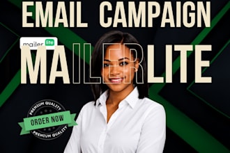 write mailerlite email campaign for product launches and sale email copy