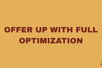 manually create and optimize offerup product listings for more visibility