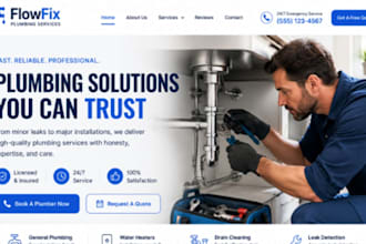 fix design wix plumbing website hvac website wix hvac installation website