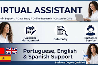 be your professional virtual assitant