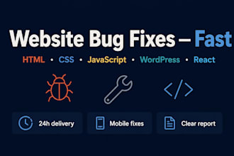 debug and fix your broken website code fast