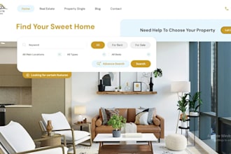 create a short term rental website property management booking hotel rental