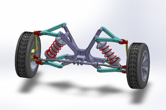 do vehicle suspension system,chassis frame or tubular frame,car parts design,cad