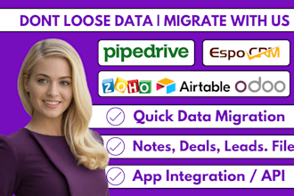 migrate data to zoho crm pipedrive pipeline hubspot monday airtable gohighlel