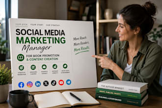 be your social media manager book marketer and brand growth