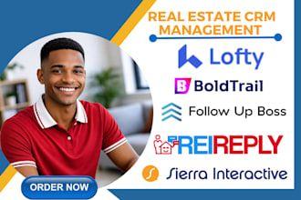 setup lofty crm real estate website boldtrail follow up boss sierra interactive