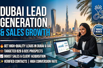 give you dubai real estate high quality data leads and owners