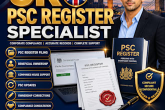file UK psc register for limited companies compliance