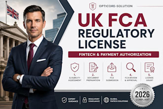 prepare and submit your UK fca regulatory license application