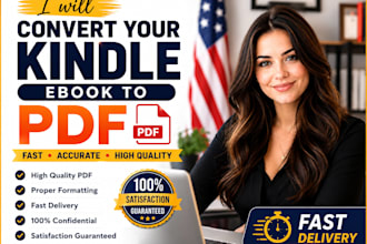 convert kindle book to PDF