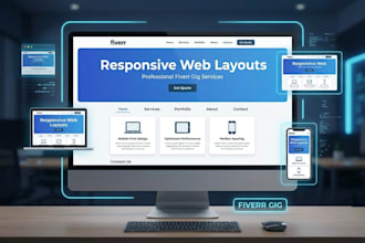create modern responsive web layouts with ai workflow