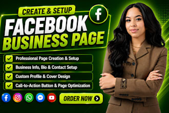 create and setup impressive facebook business page