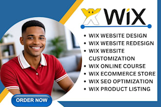 design wix website redesign wix ecommerce wix studio website